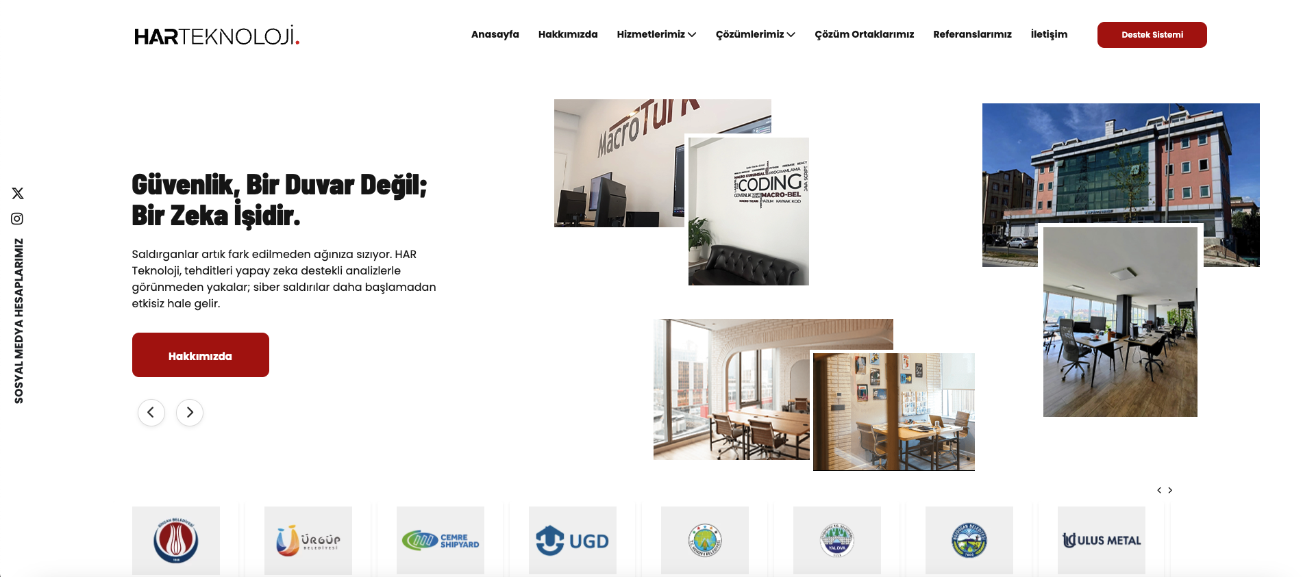 Har Teknoloji Web Sitesi